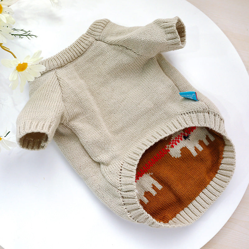 Christmas Sweater for Pets – Cozy & Stylish Holiday Sweater for Dogs & Cats
