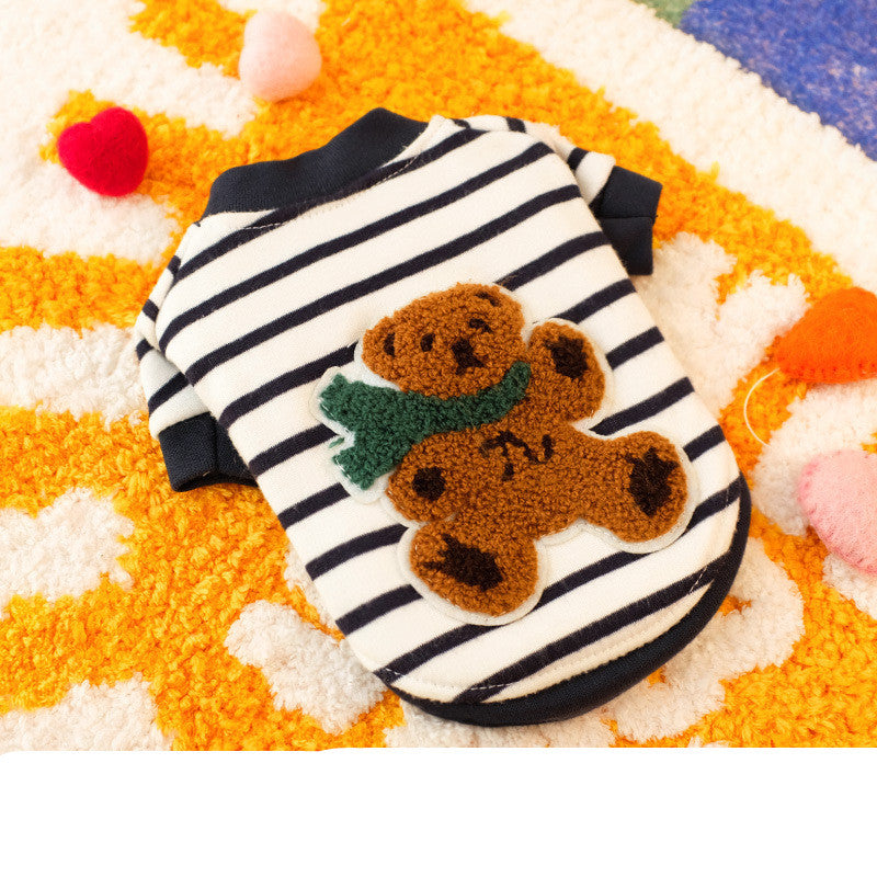Teddy Bear Small Dog Puppy Corgi Autumn Winter Sweater