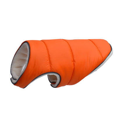 Pet Jacket for Dogs - Warm Winter Fleece Coat with Reflective Details, Full Size Range S-6XL, Comfortable Vest for Small, Medium, and Large Dogs
