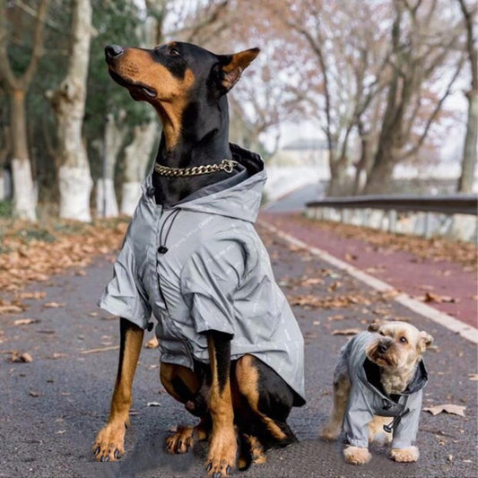 Windproof Dog Jacket | Full Size S–6XL | Waterproof Pet Coat for Small to Large Dogs