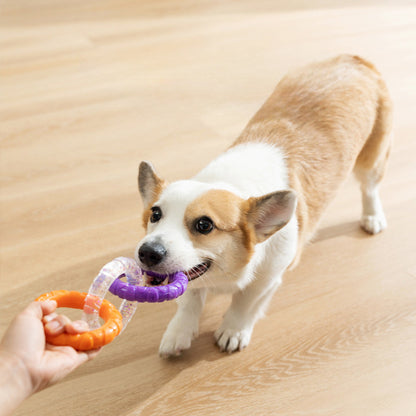 Floating Water Dog Toy – Durable Flying Ring & Training Puller for Small & Medium Dogs