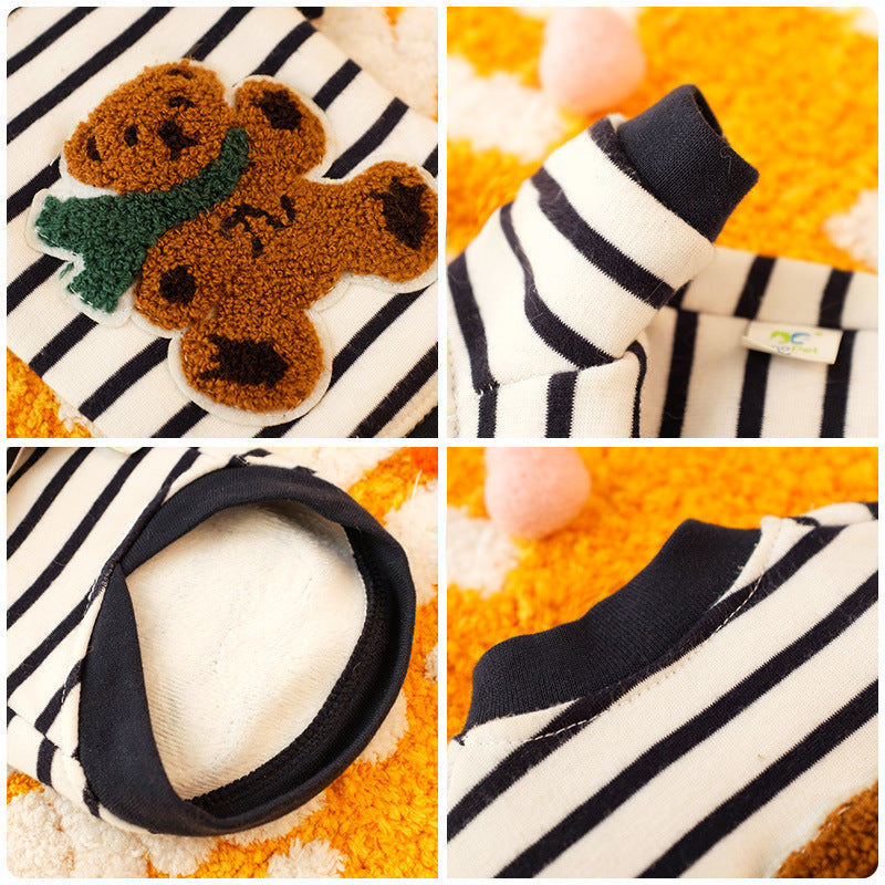 Teddy Bear Small Dog Puppy Corgi Autumn Winter Sweater