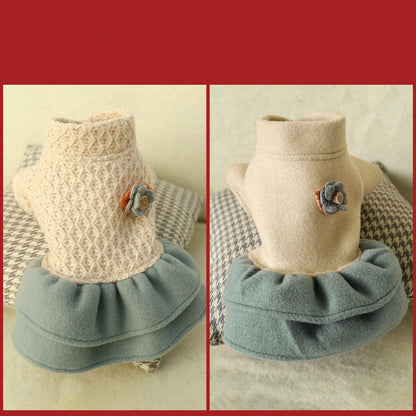 Pet Woolen Dress - Stylish & Cozy Woolen Dress for Dogs & Cats