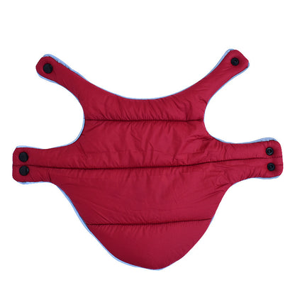 Pet Jacket for Dogs - Warm Winter Fleece Coat with Reflective Details, Full Size Range S-6XL, Comfortable Vest for Small, Medium, and Large Dogs