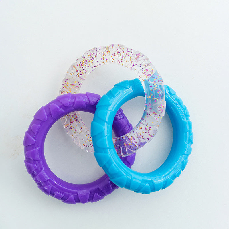 Floating Water Dog Toy – Durable Flying Ring & Training Puller for Small & Medium Dogs