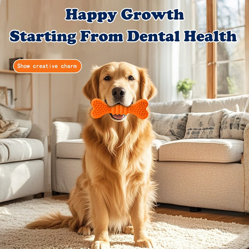 Dog Chew Toys - Toothbrush Care Cleaning Sticks for Dental Health, Safe Chew Bones for Small, Medium, and Large Dogs