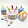 Cute Dog Birthday Cake Plush Toy - Adorable Plush Cake Toy for Dog Birthday Celebrations