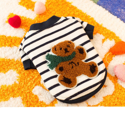 Teddy Bear Small Dog Puppy Corgi Autumn Winter Sweater