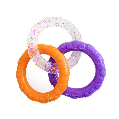 Floating Water Dog Toy – Durable Flying Ring & Training Puller for Small & Medium Dogs