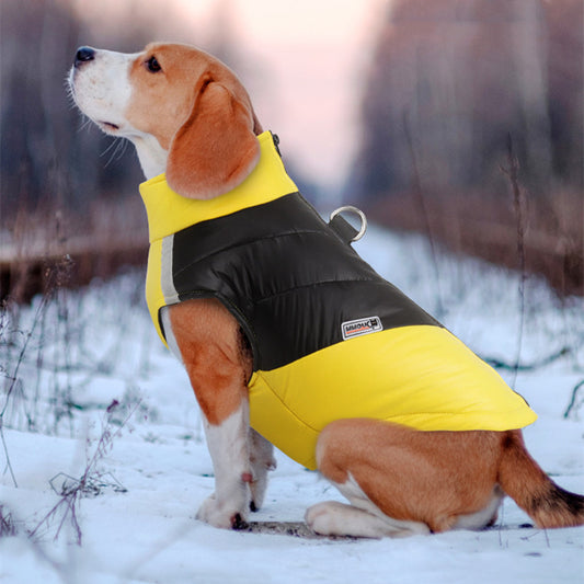 Waterproof Reflective Dog Jacket – Warm Winter Pet Clothing for Small & Large Dogs