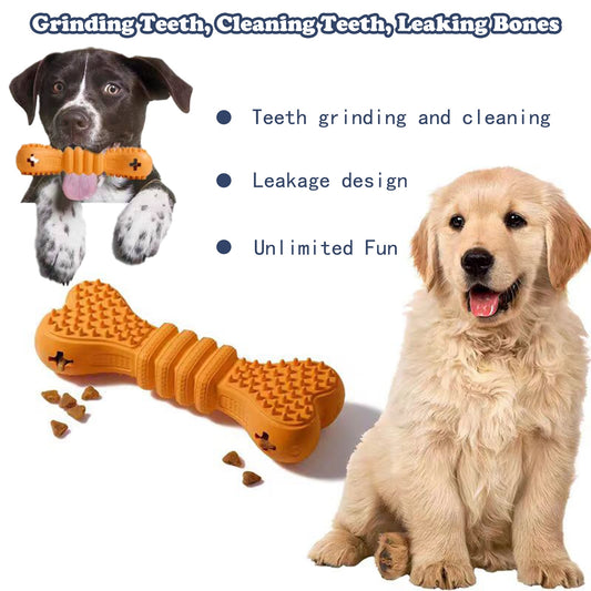 Dog Chew Toys - Toothbrush Care Cleaning Sticks for Dental Health, Safe Chew Bones for Small, Medium, and Large Dogs